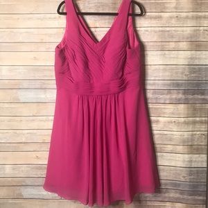 AZAZIE GRACE BRIDESMAID DRESS SIZE 20 FUSCHIA